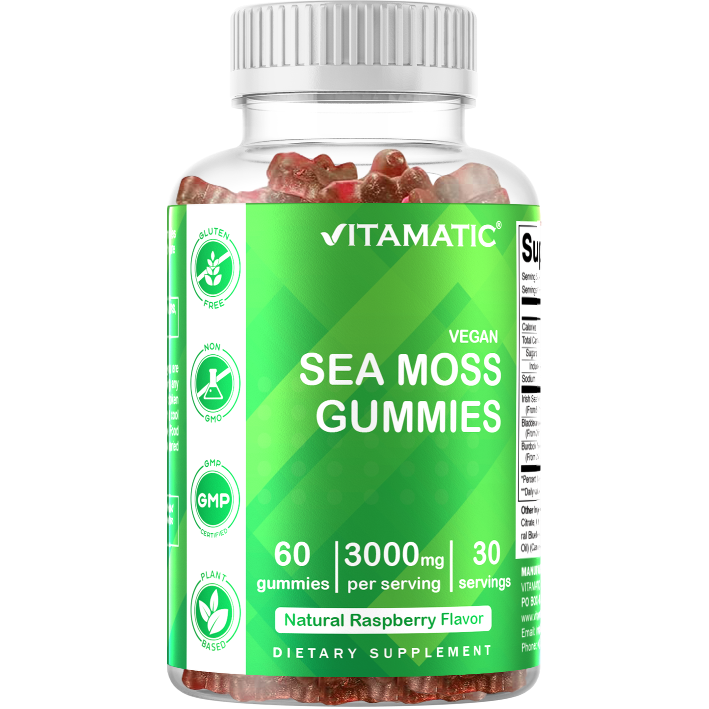 SEA MOSS 3000MG 60GUMMIES