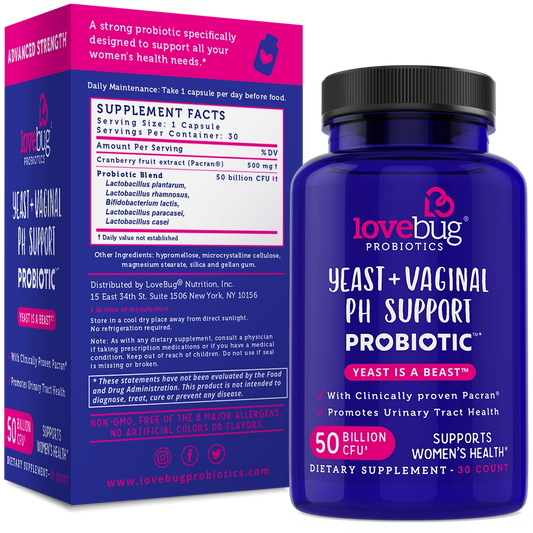 YEAST AND VAGINA PH SUPPORT PROBIOTIC 30 SERVINGS