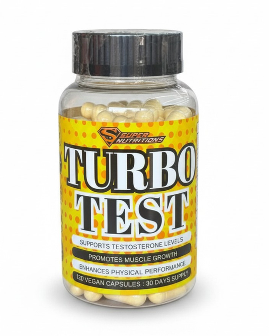 Turbo Test – Complete Male Performance Supplement - 30 days supply