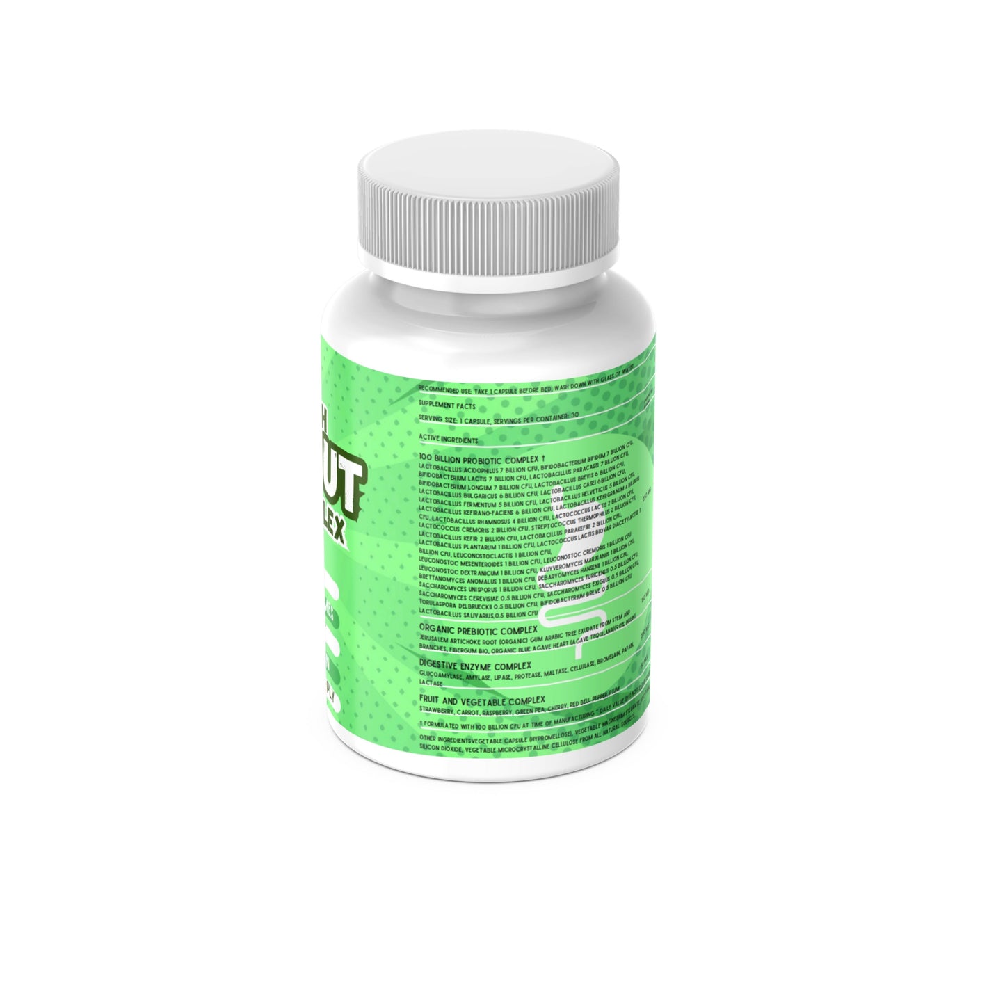 ALPHA GUT 30 VEGAN CAPSULES - HIGH STRENGTH DIGESTION COMPLEX