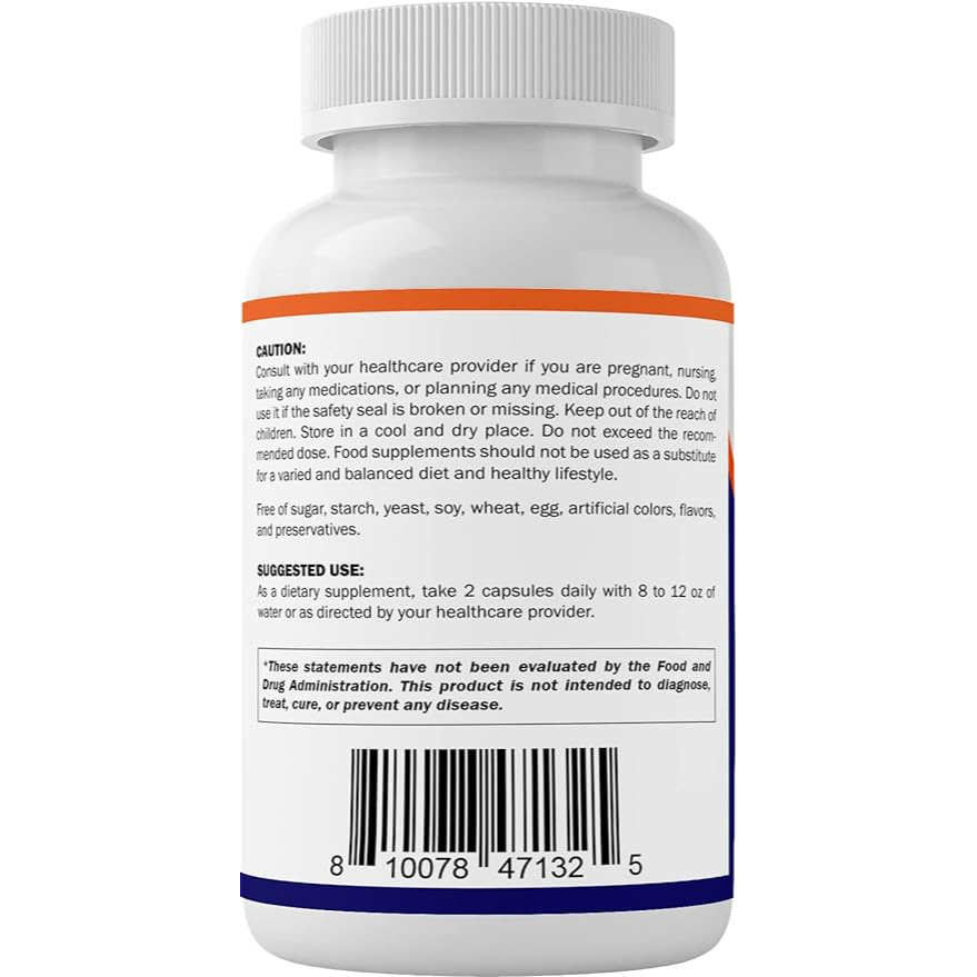Vitamatic Organic Irish Sea Moss 60 Vegetable Capsules