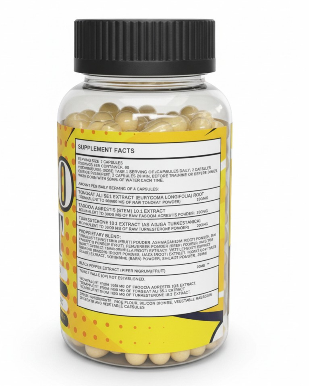 Turbo Test – Complete Male Performance System 30 days supply