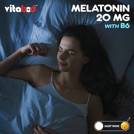 Vitabod | Melatonin 20mg | 240 Fast Dissolve Tablets