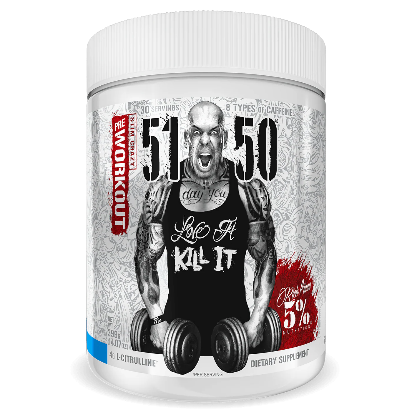 5150 STIM CRAZY PRE WORKOUT 30 servings