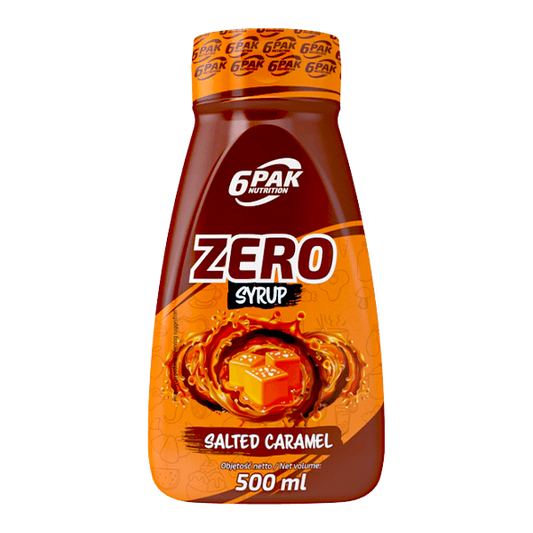 6PAK ZERO SYRUP 500ML