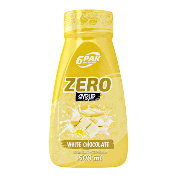 6PAK ZERO SYRUP 500ML