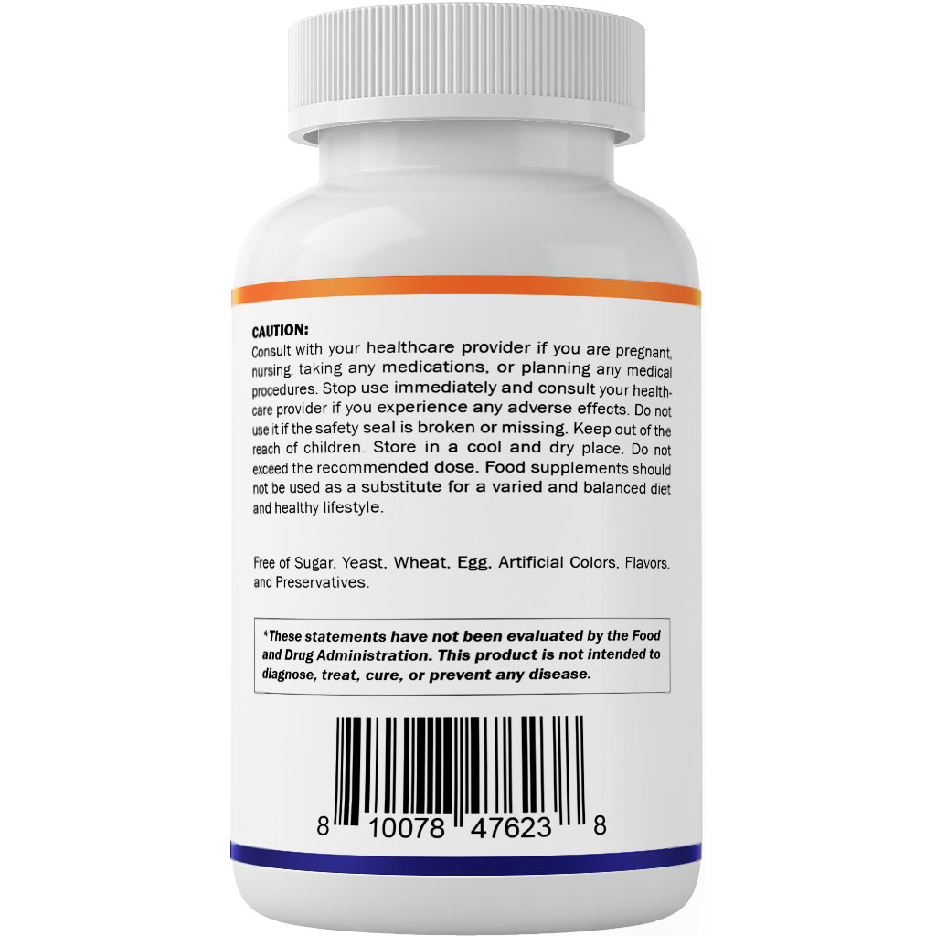 Magnesium Complex - 10 forms - 120 capsules, Muscle & Sleep Support