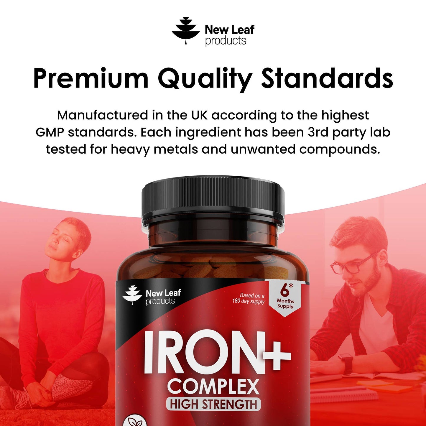 IRON + COMPLEX 180 TABS