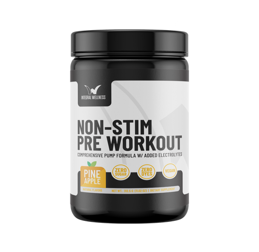 Non-Stim Pre-Workout - Pump, Hydration and Focus - 25 servings