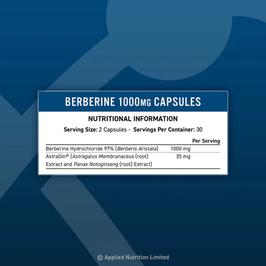 BERBERINE 1000MG 60CAPS