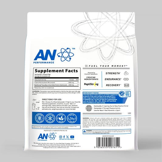 CREATINE MONOHYDRATE + PEPTIDE (60 SERVINGS) 444g