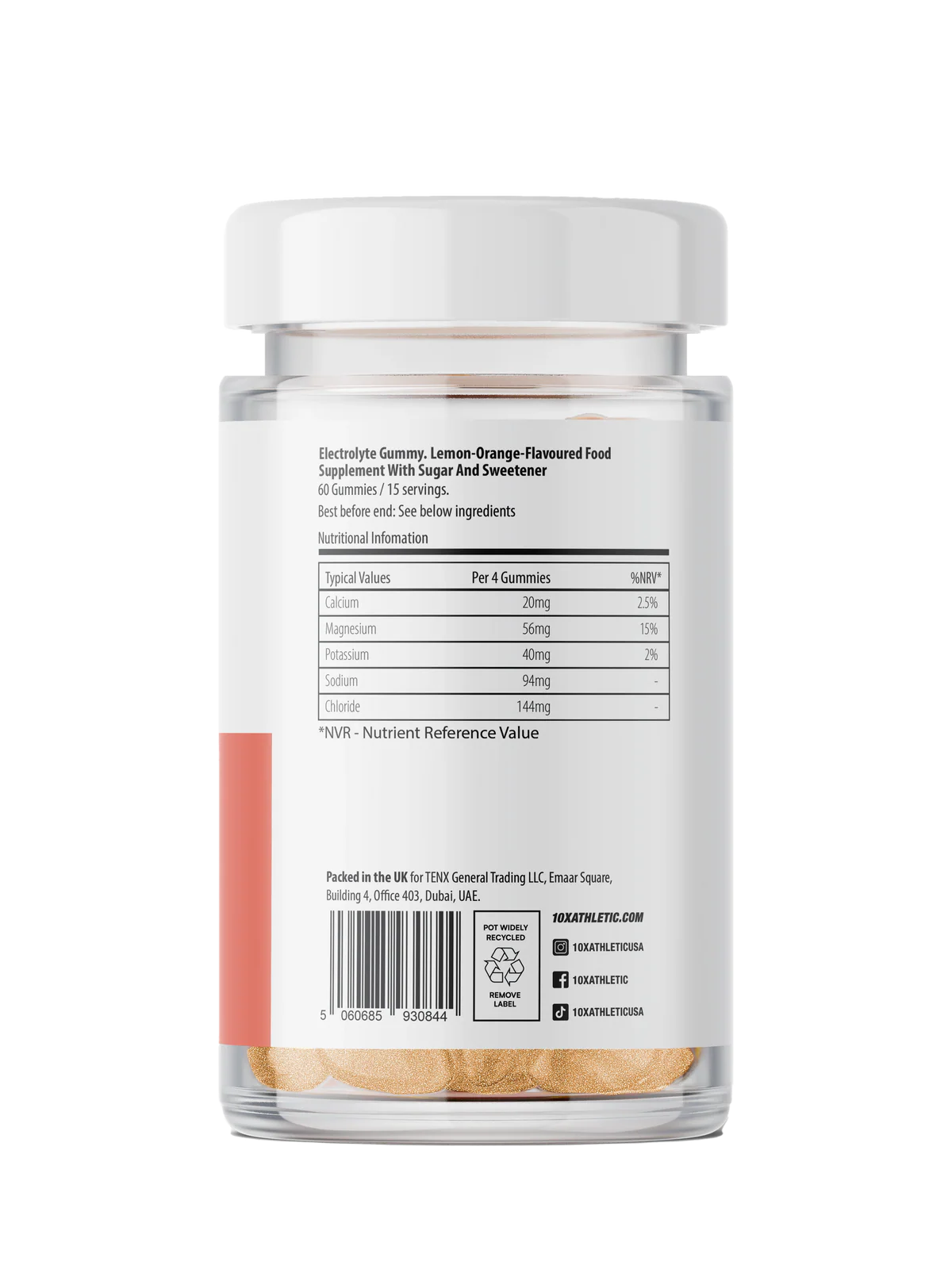 ELECTROLYTE 60 GUMMIES