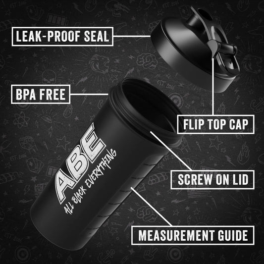 ABE BLACK/WHITE SHAKER 700ML