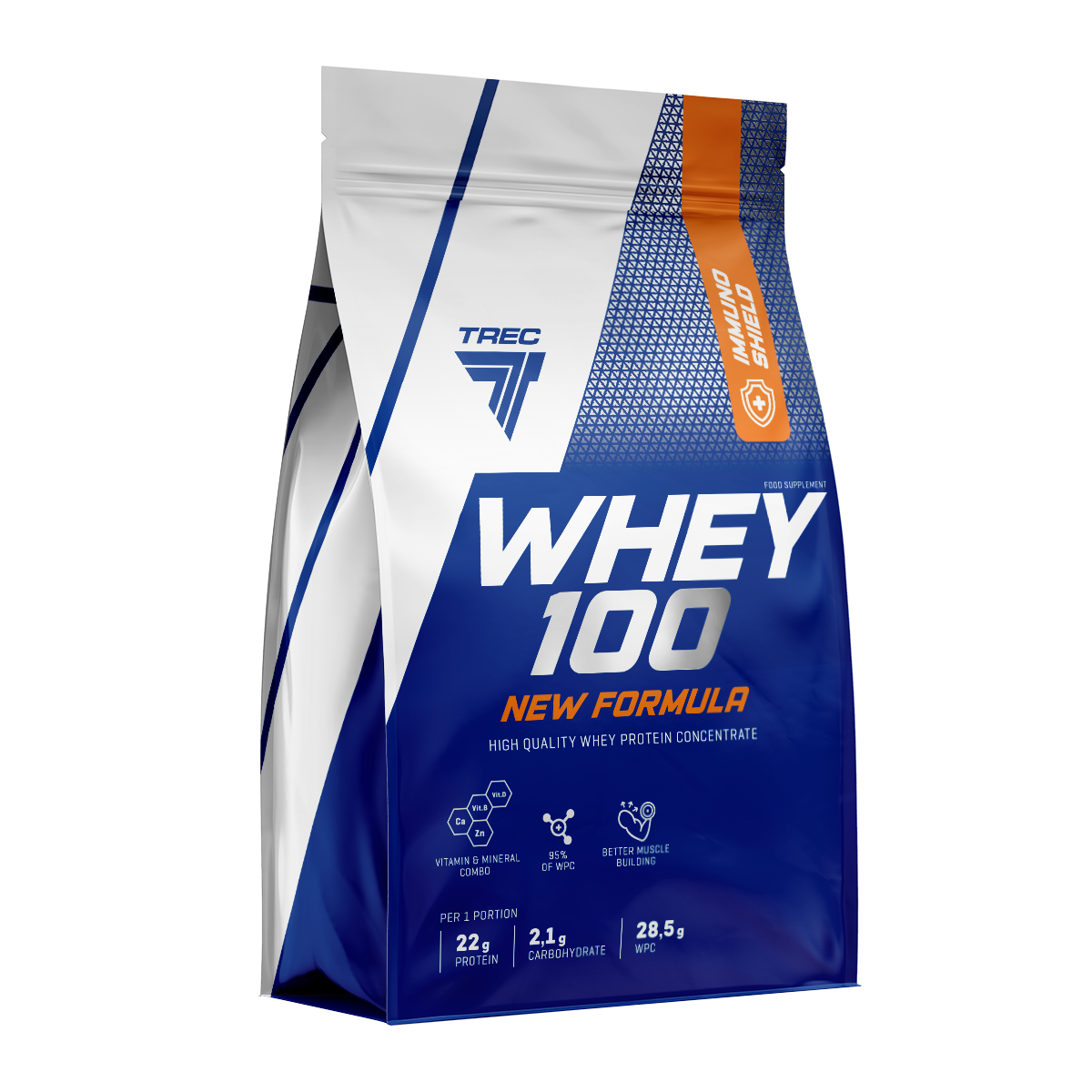 WHEY 100 2KG COOKIES & CREAM NEW FORMULA