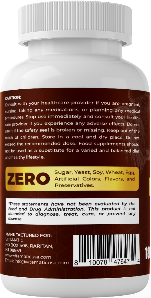 Grass-Fed Beef Intestines + Tripe 180 Capsules