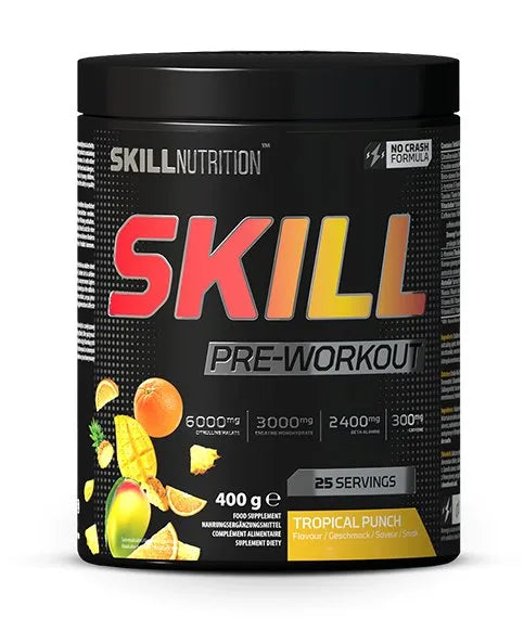 SKILL PRE-WORKOUT SKILL NUTRITION Intense Pre-Workout Formula