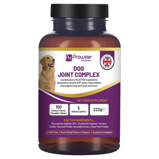 Dog Joint Supplement UK Manufactured I 150 Chicken Flavor Ch