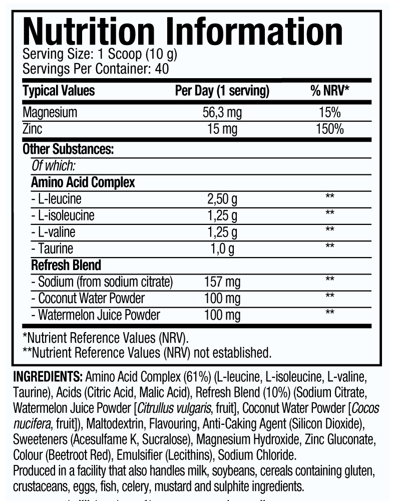 AMINO BUILD 400G