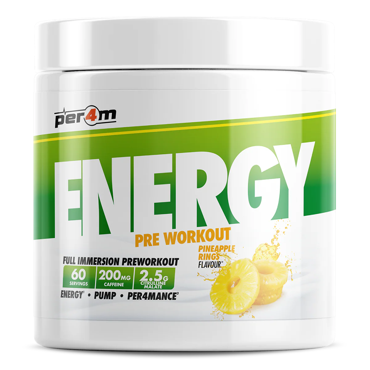 Energy Pre-Workout 60 servings by PER4M