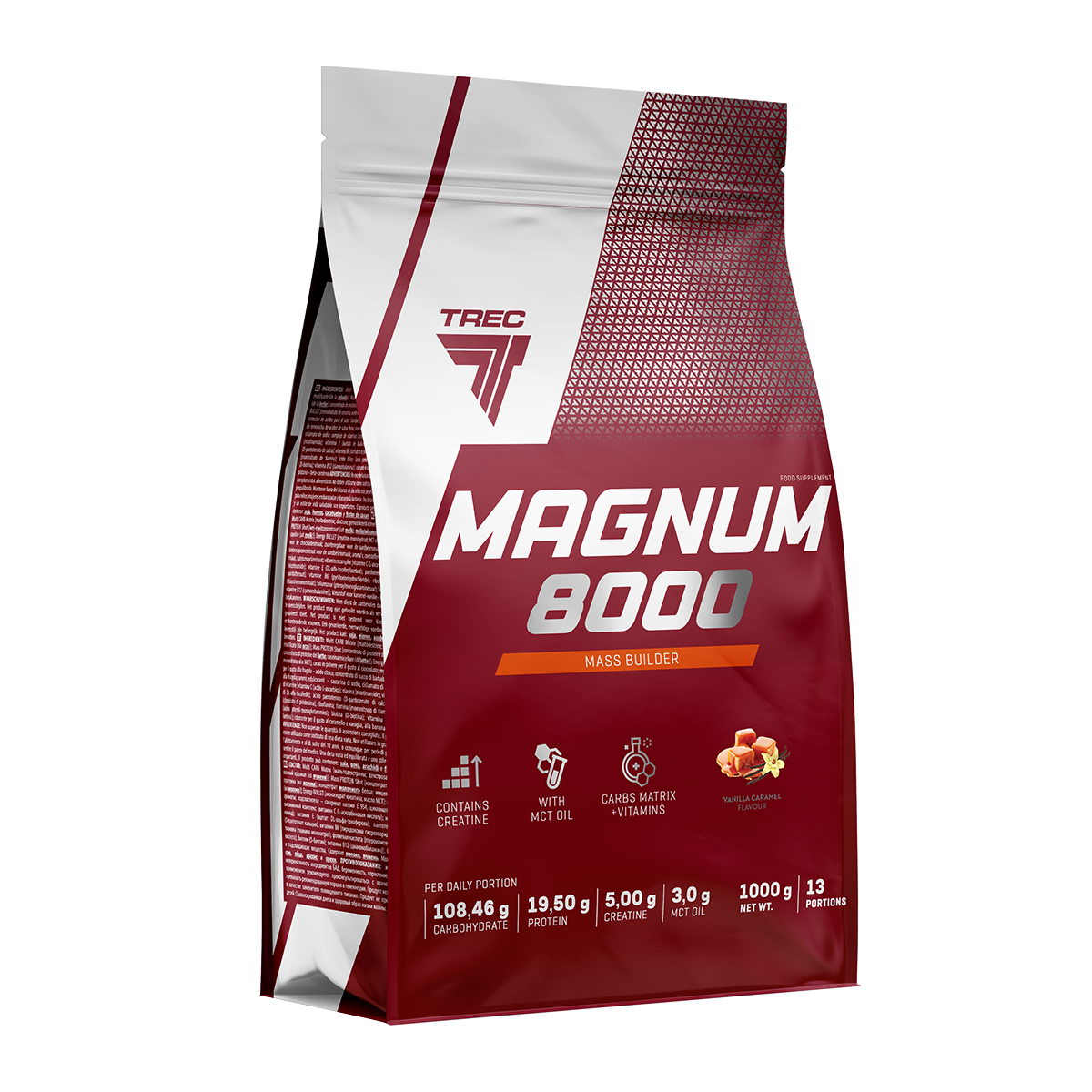 MAGNUM 8000 MASS GAINER 5450G - Delicious Flavors for Optimal Muscle Growth