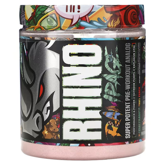 RHINO 210G Rampage™ High Stim pre-workout from USA