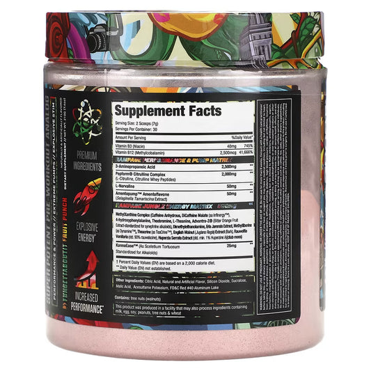 RHINO 210G Rampage™ High Stim pre-workout