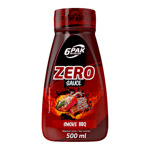 6PAK ZERO SAUCE SMOKE BBQ