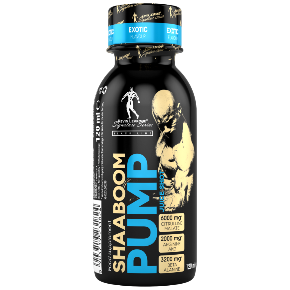 SHAABOOM PUMP 120 ML SHOT Liquid Pre-Workout Formula