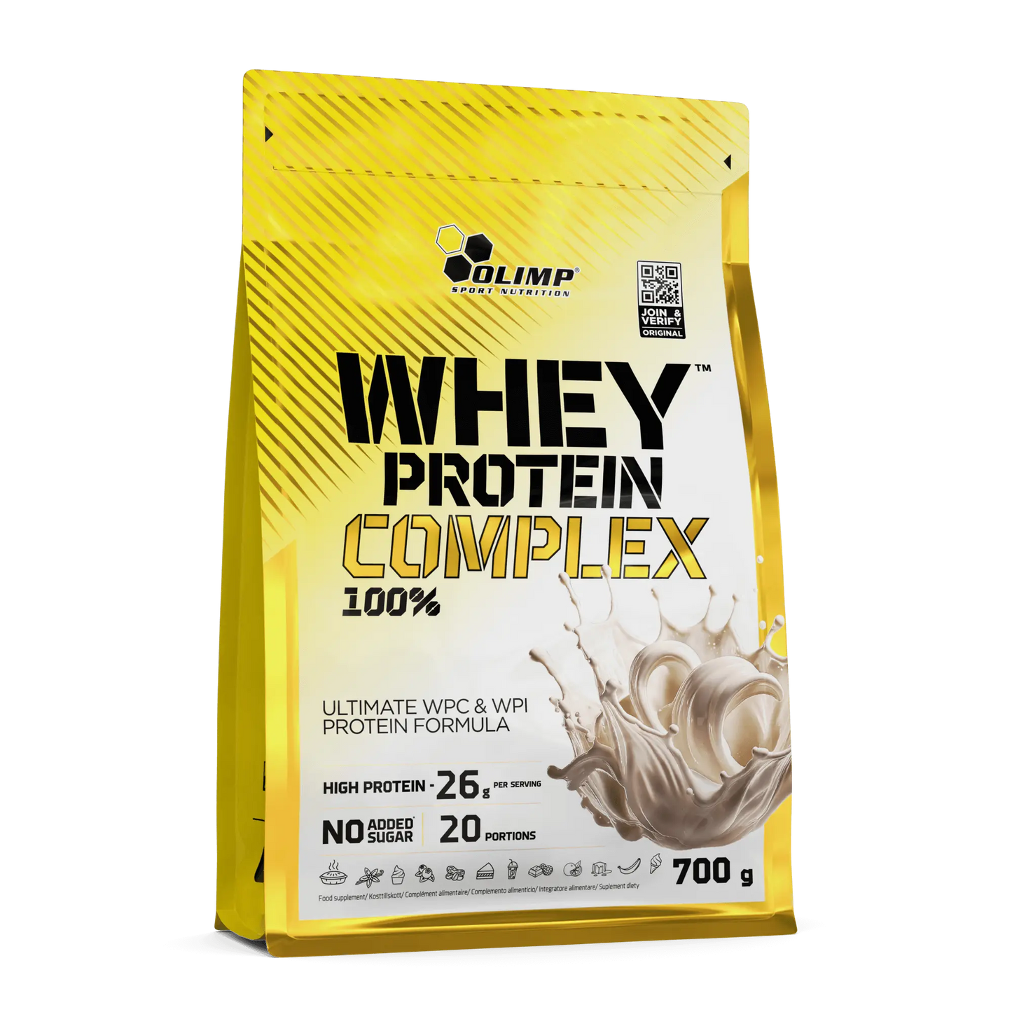 WHEY PROTEIN COMPLEX 700G - Various Flavors