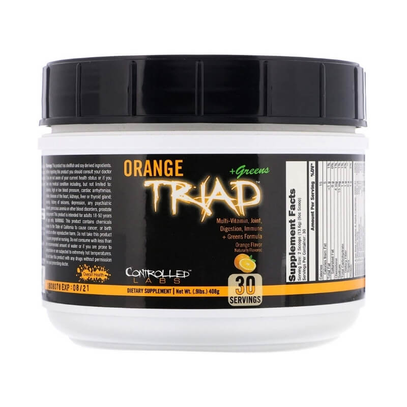 Orange Triad + Greens 408g