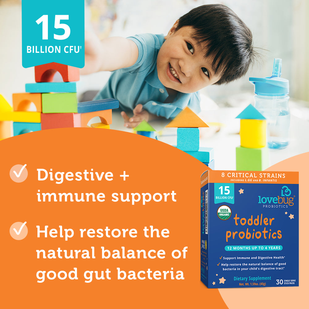 TODDLER PROBIOTICS 30 SINGLE SERVING STICKS