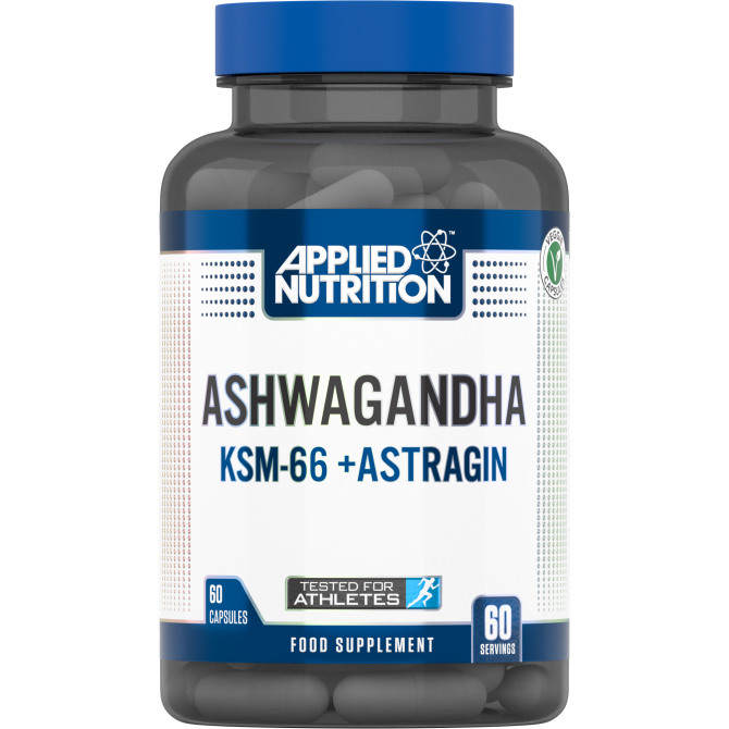 Ashwagandha KSM-66 with Astragin 60 Capsules