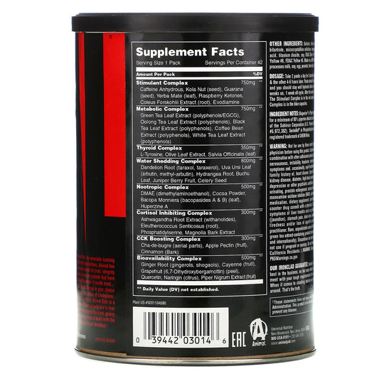 ANIMAL CUTS 42 SACHETS