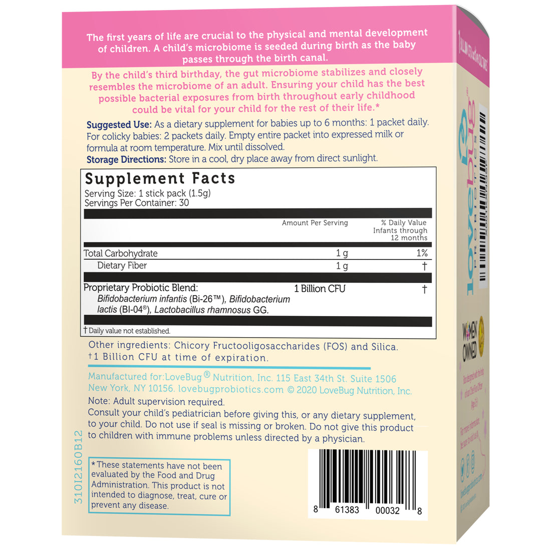 INFANT PROBIOTICS 30 SERVINGS