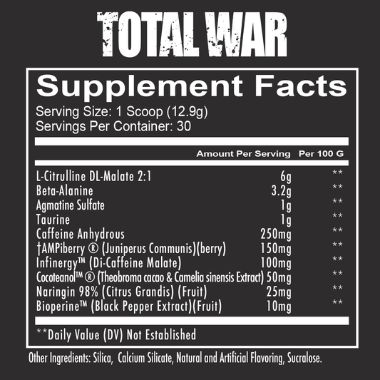 TOTAL WAR 30 SERVINGS