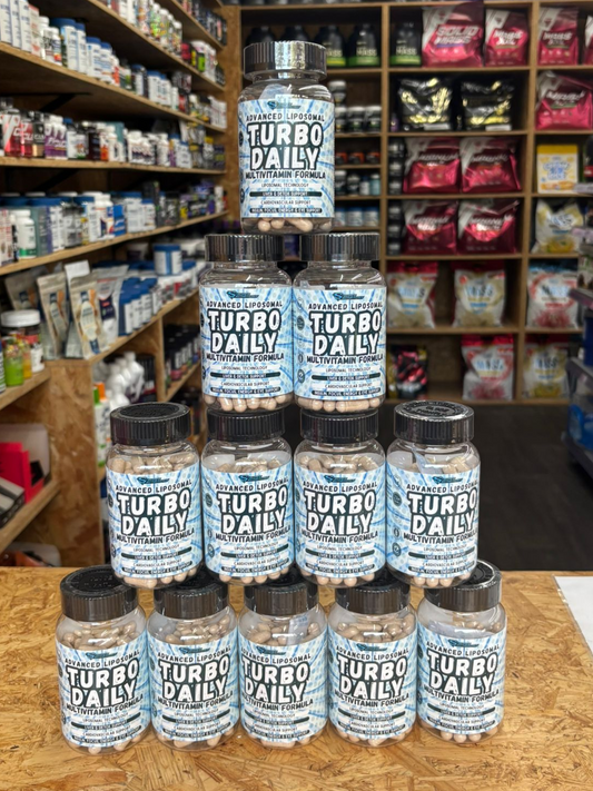 If you want one supplement that truly covers all bases — from immunity to energy and focus — Turbo Daily Liposomal Multivitamin is it.