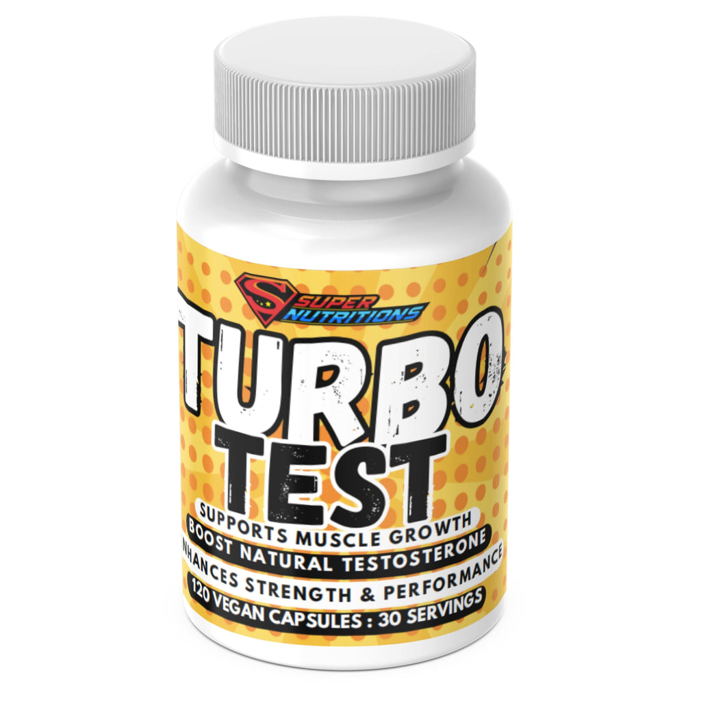 Turbo Test 120 Vegan Capsules – Natural Testosterone Booster