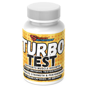 Turbo Test 120 Vegan Capsules – Natural Testosterone Booster