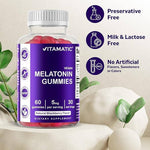 VEGAN MELATONIN GUMMIES 5MG 60 GUMMIES