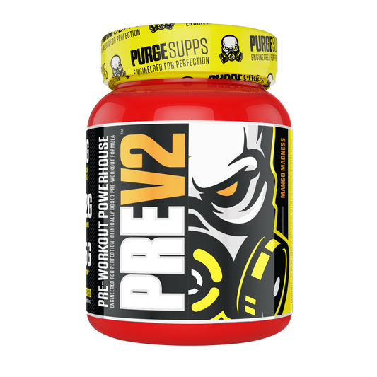 Purge PreV2 Preworkout, NEW Formula, Performance - Preworkout 25 Servings