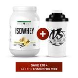 ISOWHEY 2KG Pure Isolate Protein + VITAMIN STORE SALFORD SHAKER FREE