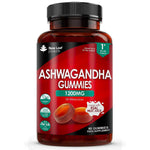 ASHWAGANDHA GUMMIES 1200MG 5% WITHANOLIDES 60 GUMMIES