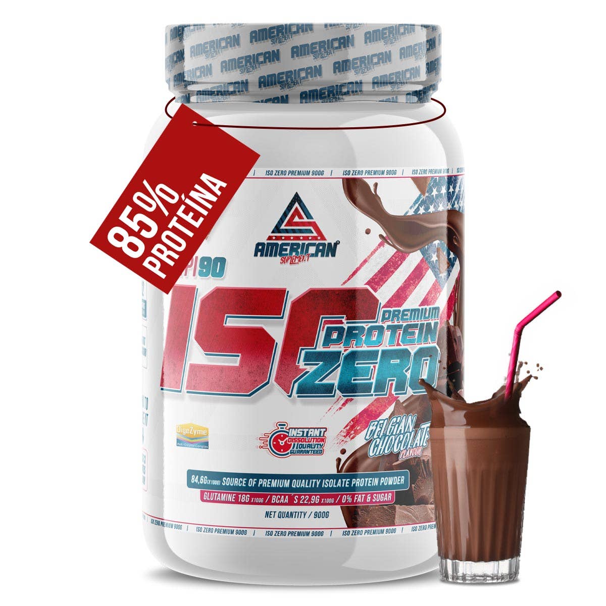 Premium Iso Zero WPI 90 2 kg