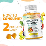 VITAMATIC HYDROLYZED COLLAGEN 60 GUMMIES