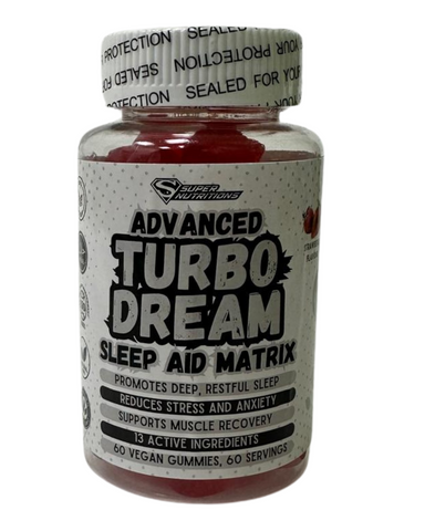 TURBO DREAM 60 GUMMIES ADVANCED SLEEP AID MATRIX