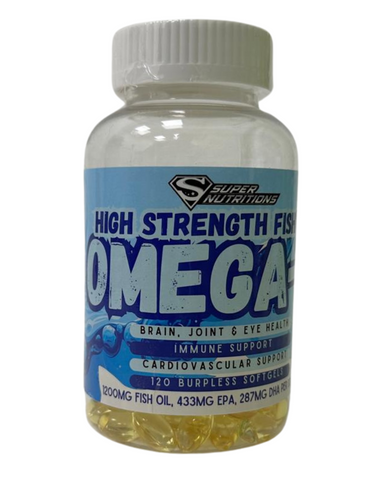 High Strength Fish Oil Omega-3 120 sofgels