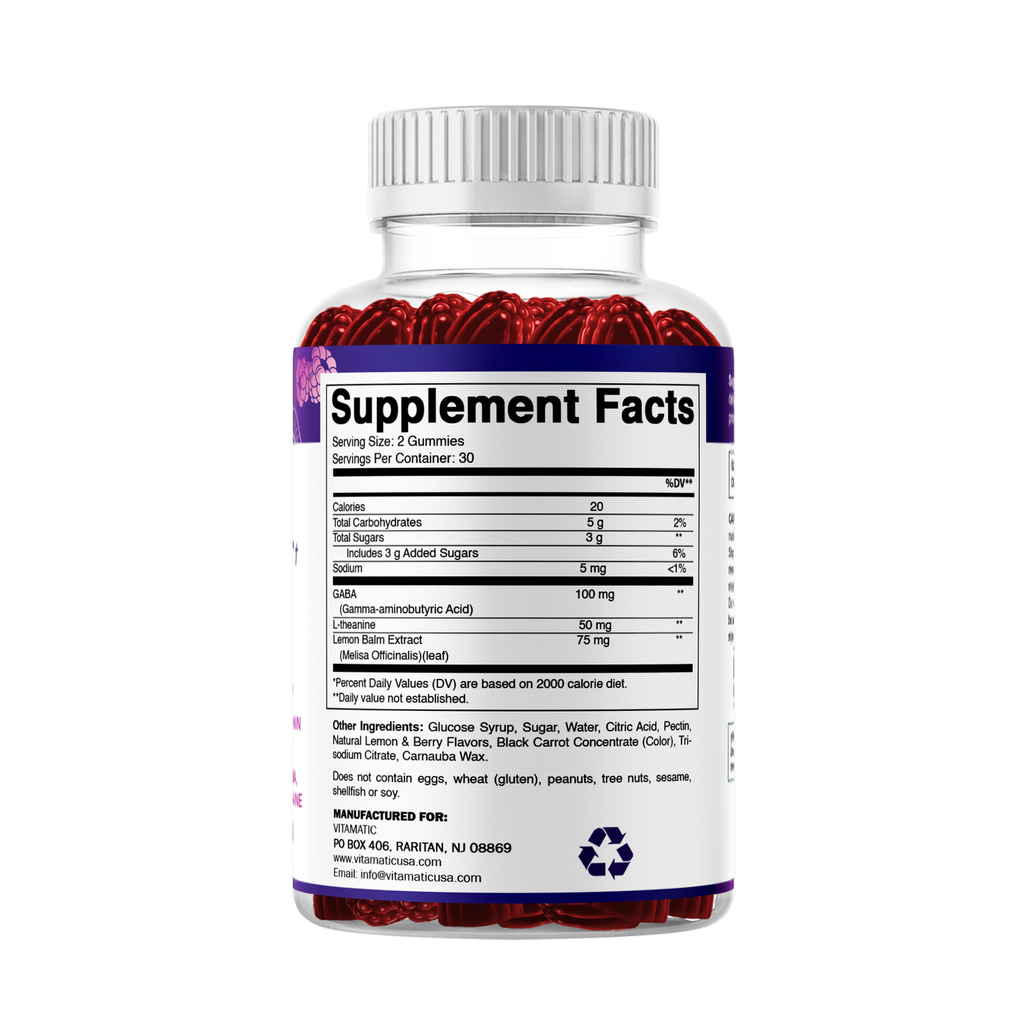 Stress Relief Gummies - 60 Gummies