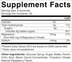 MAGNESIUM CITRATE GUMMIES 600MG PER SERVING 30 SERINGS