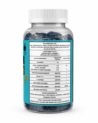 ADVANCED CREATINE MATRIX TURBO GUMMIES  90 VEGAN GUMMIES
