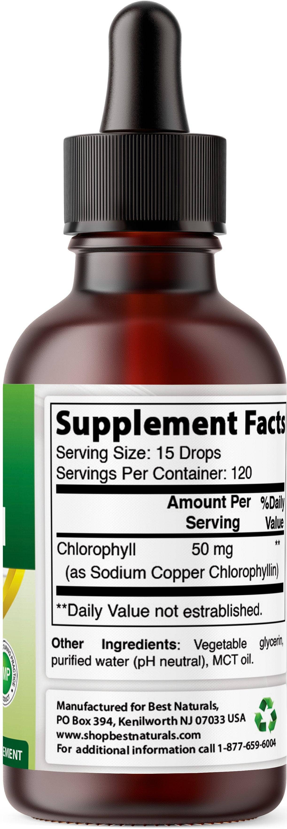 LIQUID CHLOROPHYLL 120 SERVINGS 60ML